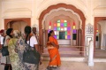 Walking around in the Hawa Mahal