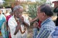 B. Ravichandran saying Namaskar