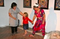 Terry Fischer, Katharina and Bhakti Devi after the dance performance