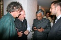 Werner Dornik, Dr. Suresh Goel and Robert Wank