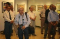 Visitors listening to the opening speeches