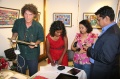 Werner Dornik, Journalist Jemima Amrita and the Bindu-Trust-members Amrita and Rahuel Stone