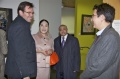 Lady Rothermere, Mr. Vinod Taylor and Mr. Huh Yong So