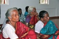 Students listen to the speeches