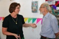 Jerica Ziherl and Edwin Zappe at Bindu-Art School in Bharathapuram