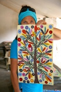 Christine Rhone at Bindu-Art School