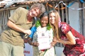 Werner Dornik and Dagmar Vogl handing out the Artist Diploma to Sundari