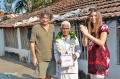 Werner Dornik and Dagmar Vogl handing out the Artist Diploma to Munusami