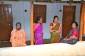 Artists infront of their rooms at the Vivekananda Camp