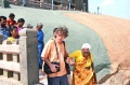 Werner Dornik and Rani on the Vivekananada Memorial Rock