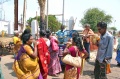 Bindu artists enjoying their sugarcane refreshing drink