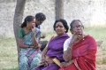 Radha, Kaliteerthal and Maligai in the Bharat Gramodaya Darshan Park at Vivekanandapuram