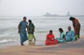 Bindu artists enjoying the sea at Vivekananda Kendra in Kanyakumari 5
