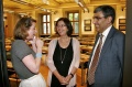 Mag. Ruth Manninger, Parliament-member, Christine Muttonen & Ambassador of India, Rajiva Misra