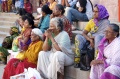 Watching the Aarti Puja and listeniing to the holy songs