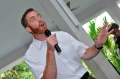 RSO volunteer Mr. Lon Young plays a comedy