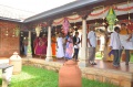 Bindu-Artist arriving at the museum