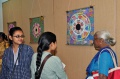 Rani with art-students