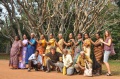 Group in front of the Universita guesthouse