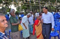 Dr M. K. Showkath Ali with his patients