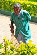 One Lady of the nice staff from the Ideal Beach Resorts