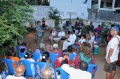 Audience watching the Bindu-Video