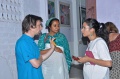 Charbonneau Mathiew discuss with Susheela